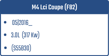 M4 Lci Coupe (F82)  | 05|2016_  | 3.0L 317 Kw (S55B30)