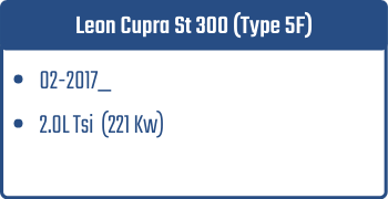 Leon Cupra St 300 (Type 5F) | 02-2017_  | 2.0L Tsi 221 Kw